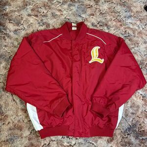 Vintage 90s Russell Athletic Grizzlies Snap front varsity jacket Men's Size XL